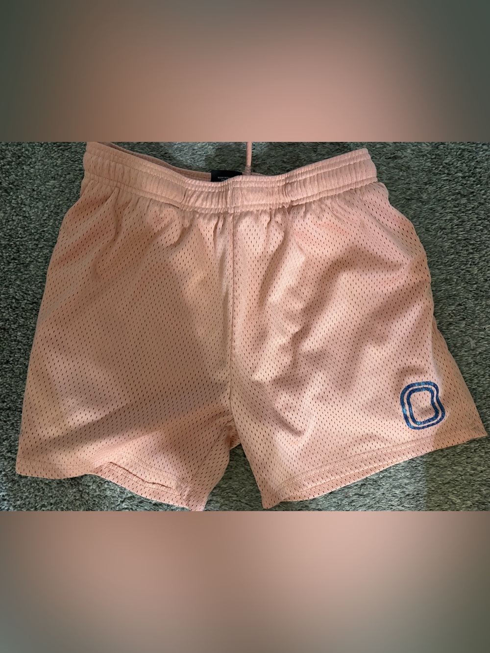 NWOT Overtime Women’s Peach Mesh Athletic Shorts